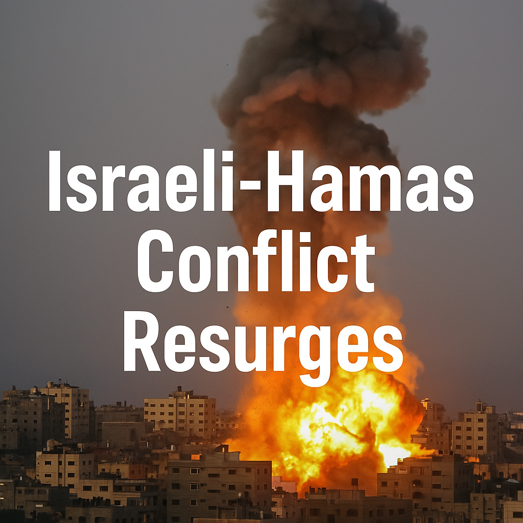 Ceasefire Collapses: The Resurgence of the Israel-Hamas Conflict and Its Global Ripples